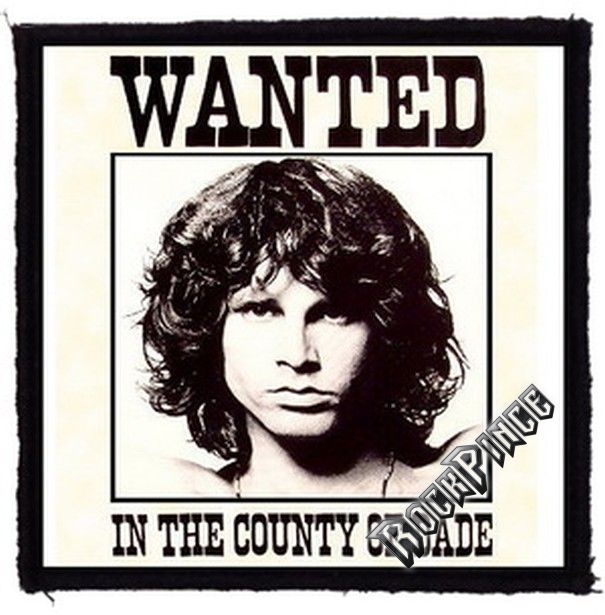 JIM MORRISON - Wanted (95x95) - kisfelvarró HKF-0161