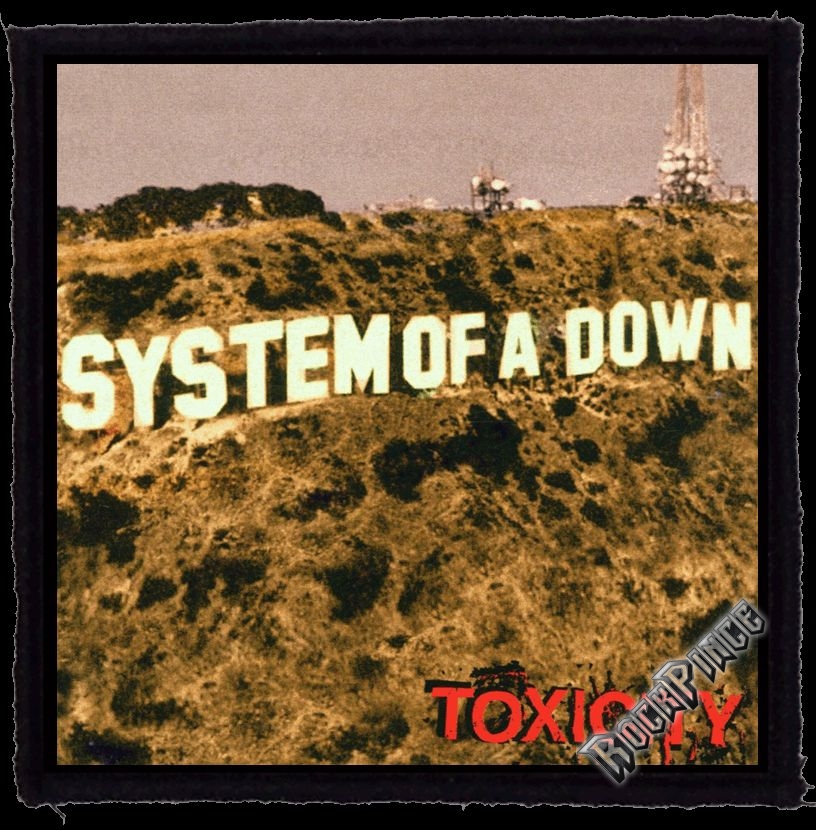 SYSTEM OF A DOWN - Toxicity (95x95) - kisfelvarró HKF-0510