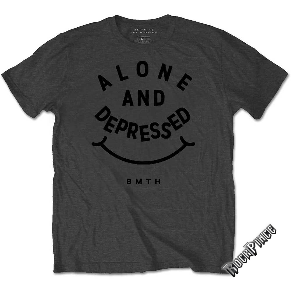 BRING ME THE HORIZON - ALONE & DEPRESSED - unisex póló - BMTHTS44MC