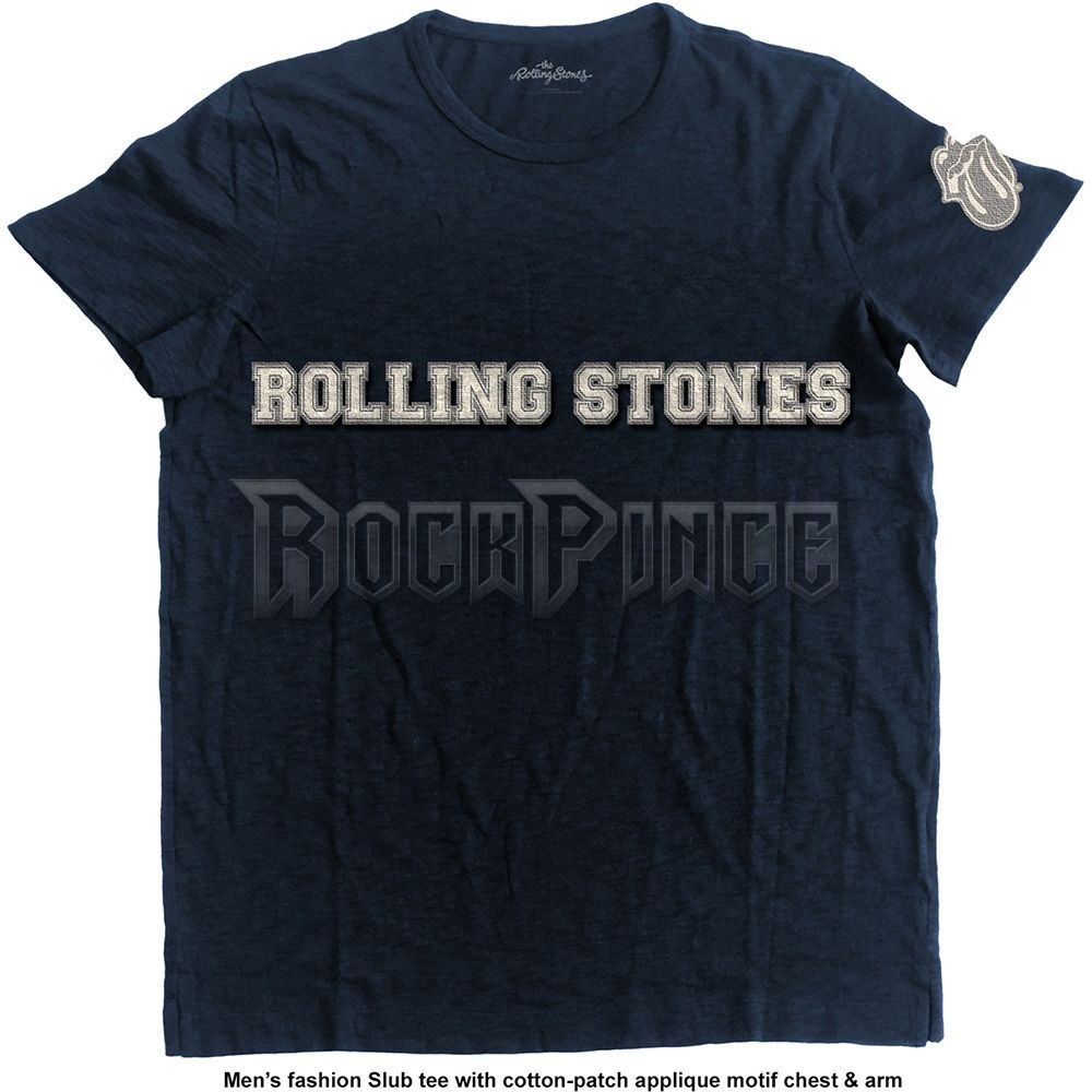 THE ROLLING STONES - LOGO & TONGUE - unisex póló - RSAPSLUB01MN