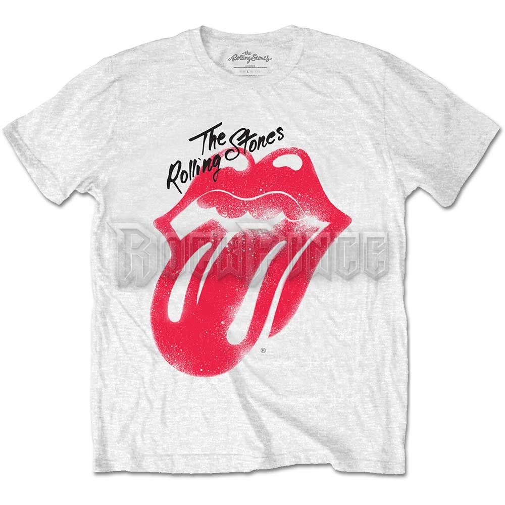 THE ROLLING STONES - SPRAY TONGUE - unisex póló - RSTS63MW