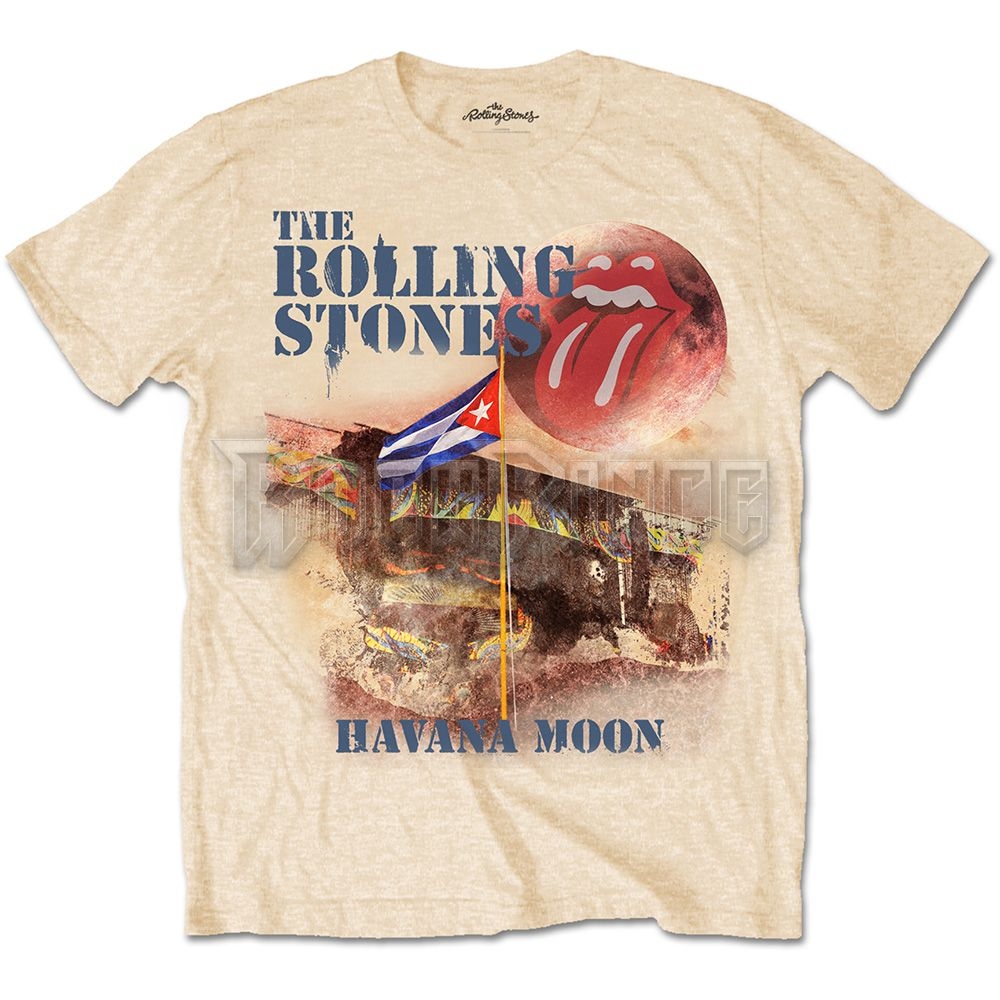 THE ROLLING STONES - HAVANA MOON - unisex póló - RSTS75MVG