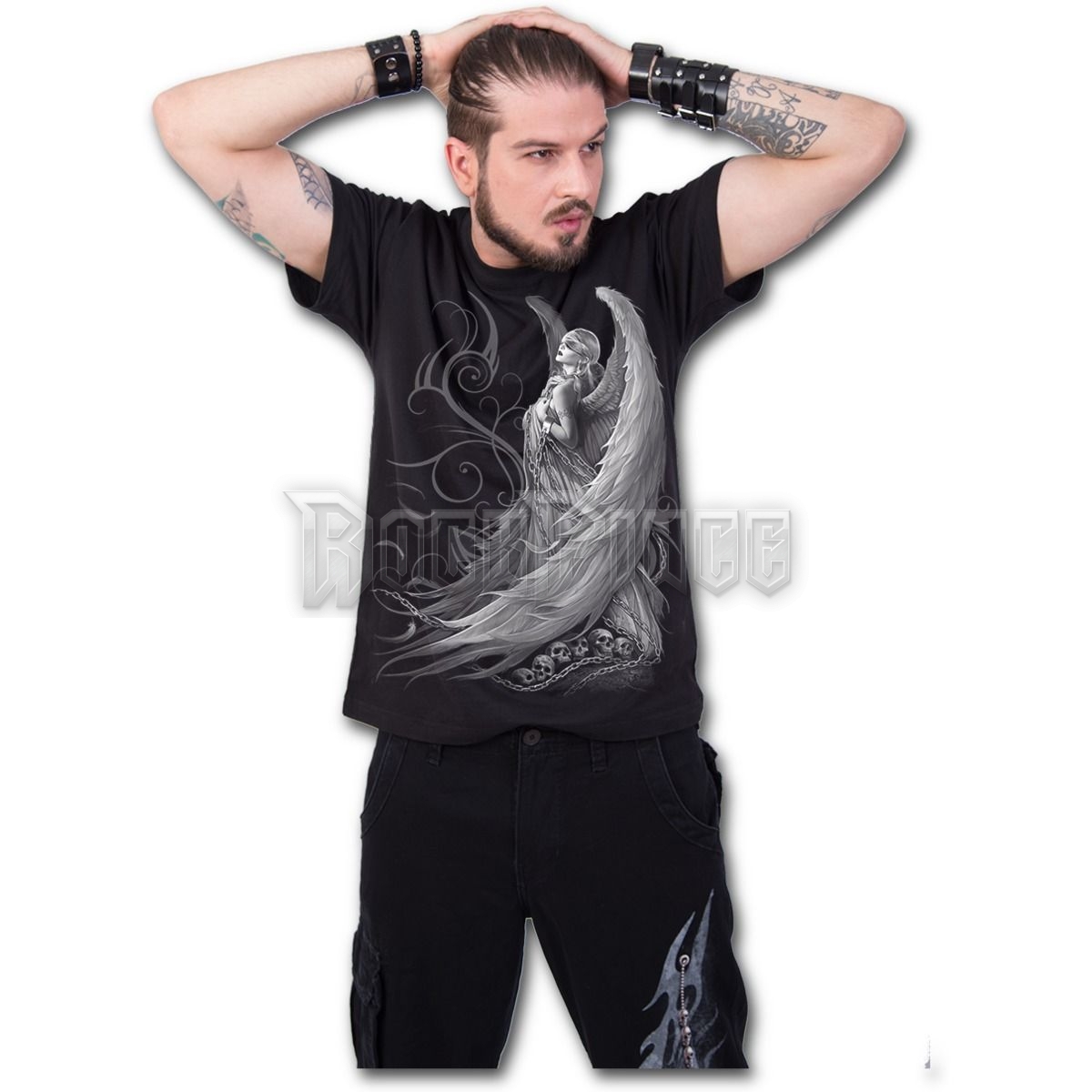 CAPTIVE SPIRITS - T-Shirt Black - D079M101