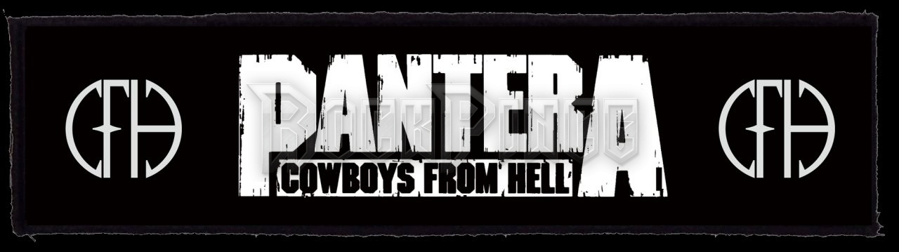 PANTERA - Logo CFH (Superstrip) - kisfelvarró HKF-0702