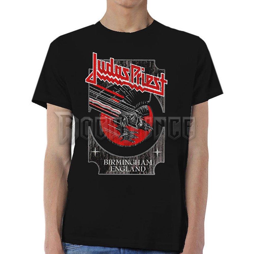 Judas Priest - Silver and Red Vengeance - unisex póló - JPTEE14MB