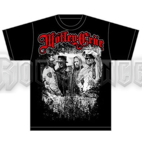 Mötley Crüe - Greatest Hits Band Shot - unisex póló - MOTTEE06MB