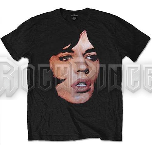 The Rolling Stones - Mick Portrait - unisex póló - RSTEE07MB