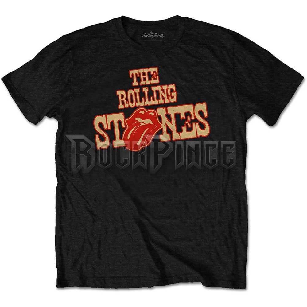 The Rolling Stones - Wild West Logo - unisex póló - RSTS87MB