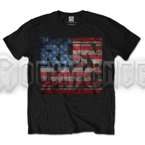 Run DMC - Americana Logo - unisex póló - RDMCTS05MB