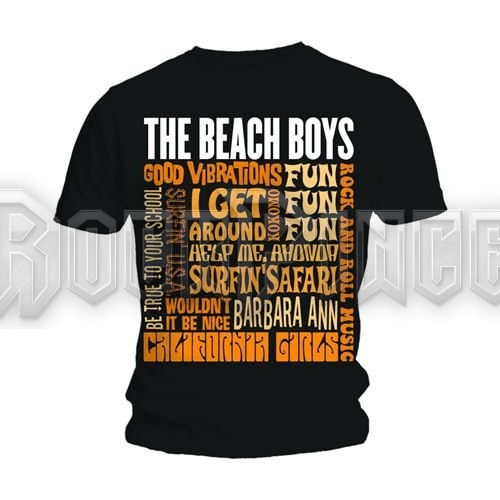 The Beach Boys - Best of SS - unisex póló - BBTS02MB