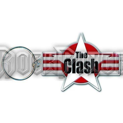 The Clash - Stars & Stripes - kulcstartó - CLKEY01