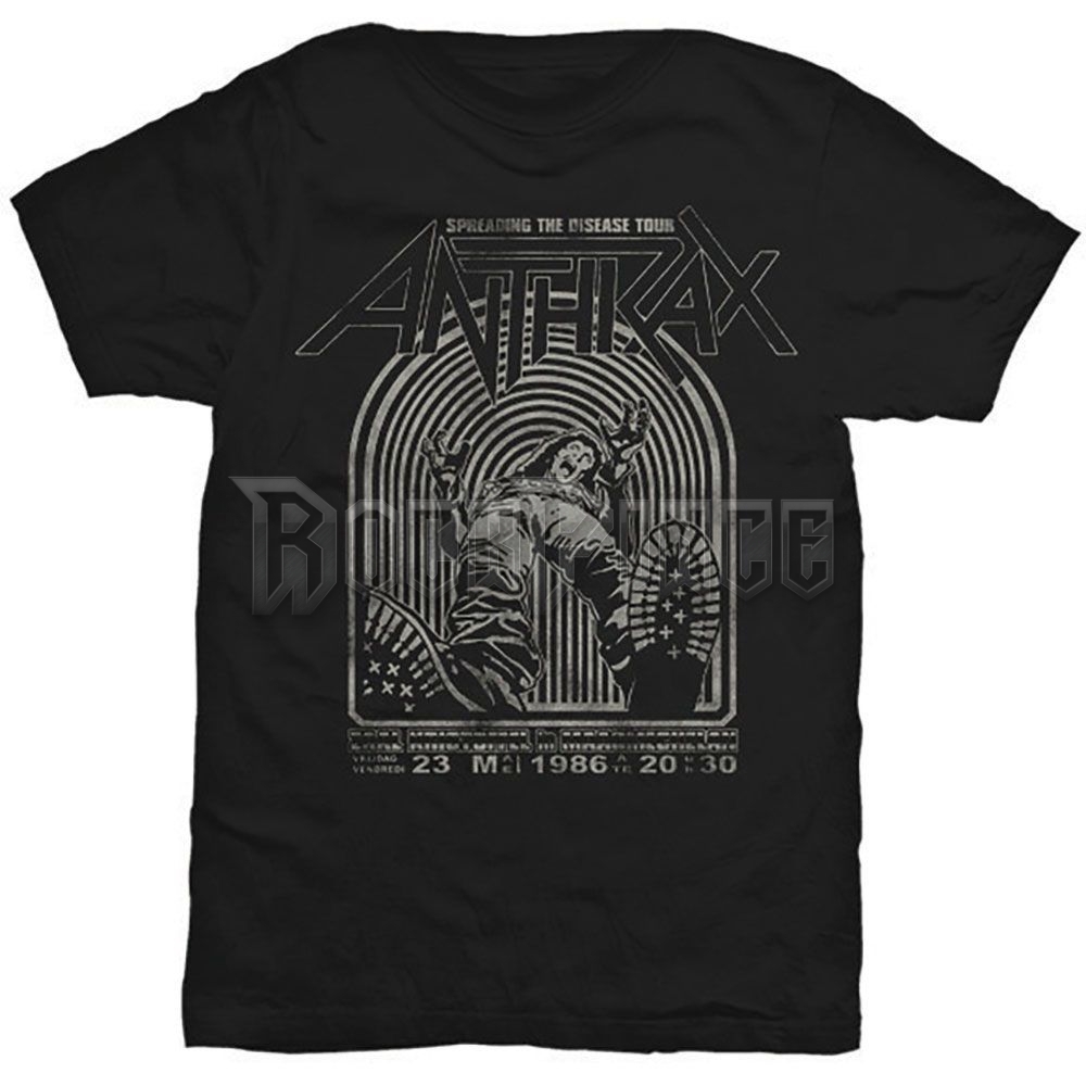 Anthrax - Spreading the disease - unisex póló - ANTHTEE11MB