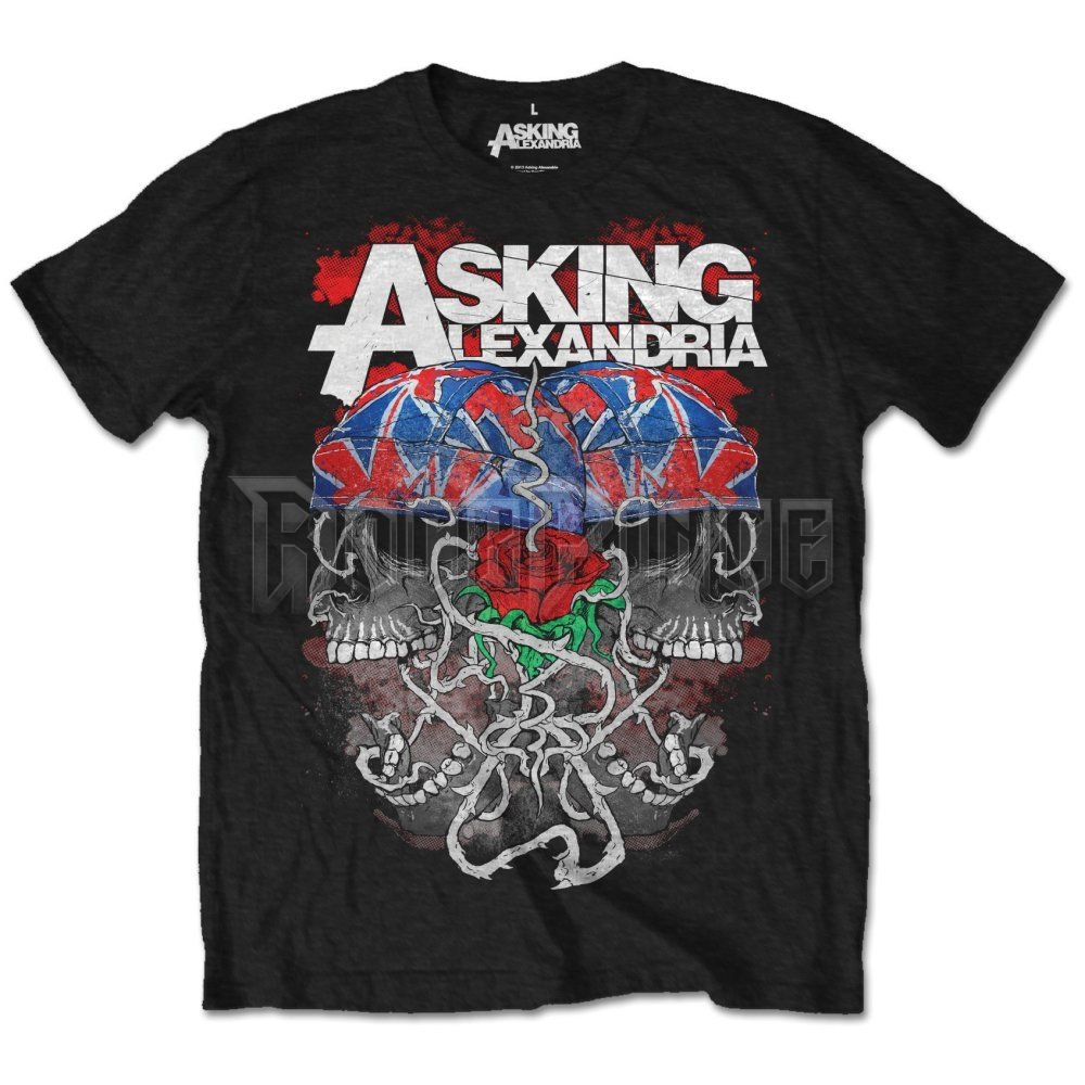 Asking Alexandria - Flagdana - unisex póló - ASKTSP03MB