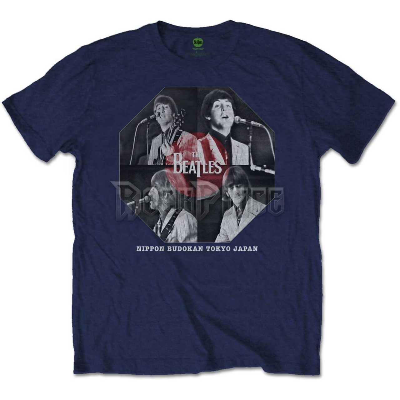 The Beatles - Budokan Octagon - unisex póló - BEATTEE378MN