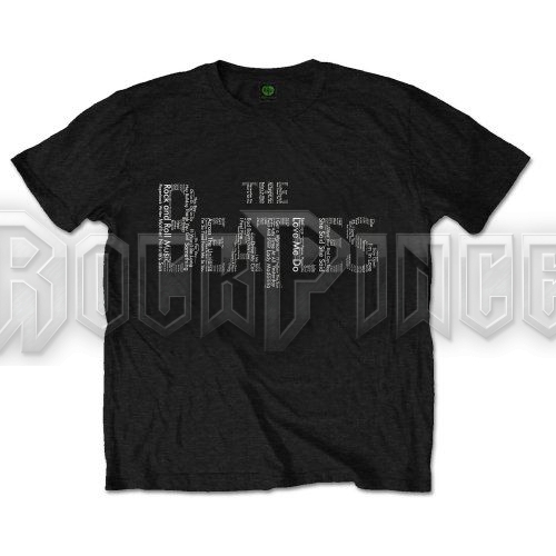 The Beatles - Drop T Songs - unisex póló - BEATTEE246MB