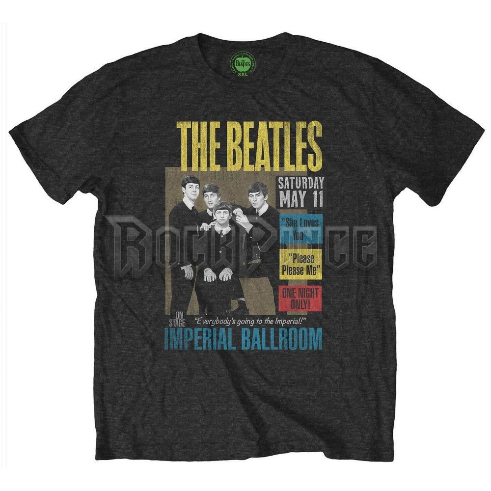 The Beatles - Imperial Ballroom - unisex póló - BEATTEE119MCH