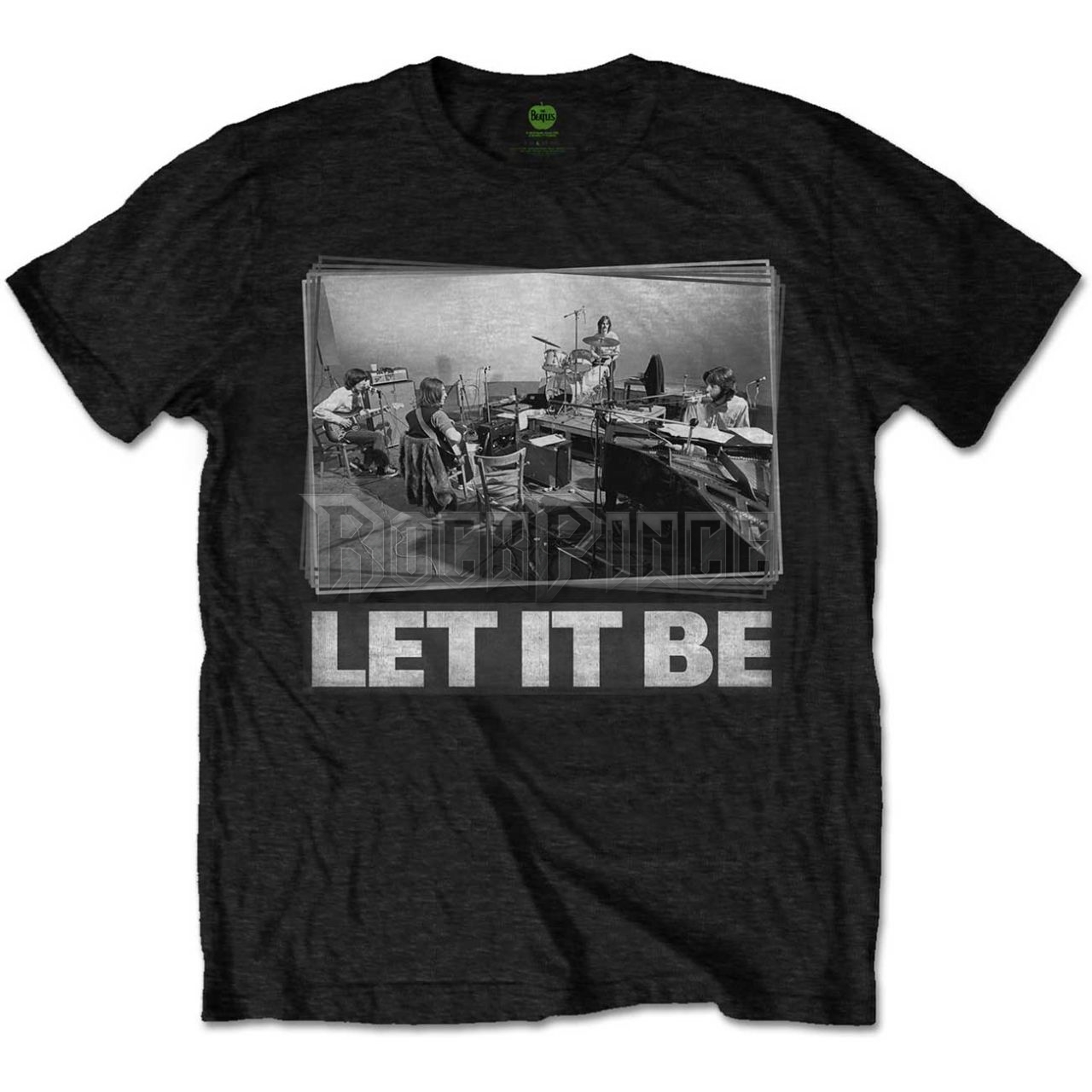 The Beatles - Let It Be Studio - unisex póló - BEATTEE383MB