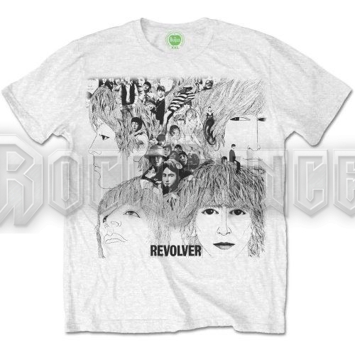 The Beatles - Revolver Album Cover - unisex póló - BEATHBTEE02MW