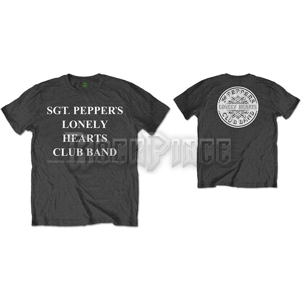 The Beatles - SPLHCB with Drum - unisex póló - BEATTEE347MC