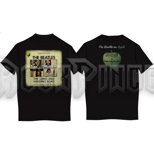 The Beatles - The Long & Winding Road - unisex póló - BEATTEE04MB