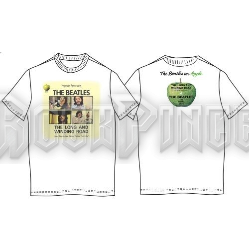 The Beatles - The Long & Winding Road - unisex póló - BEATTEE04MW