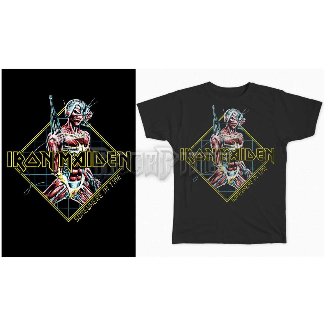 Iron Maiden - Somewhere in Time Diamond - unisex póló - IMTEE76MB