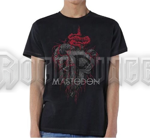 Mastodon - Rams Head Colour - unisex póló - MASTEE09MB