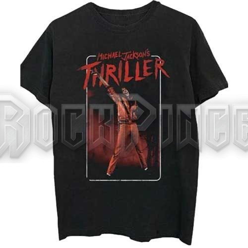 Michael Jackson - Thriller White Red Suit - unisex póló - MJTS07MB