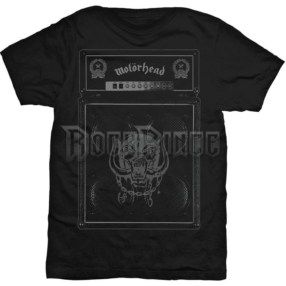 Motörhead - Amp Stack - unisex póló - MHEADTEE30MB