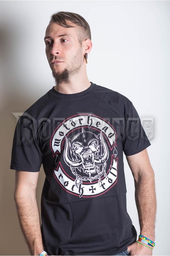 Motörhead - Biker Badge - unisex póló - MHEADTEE08MB