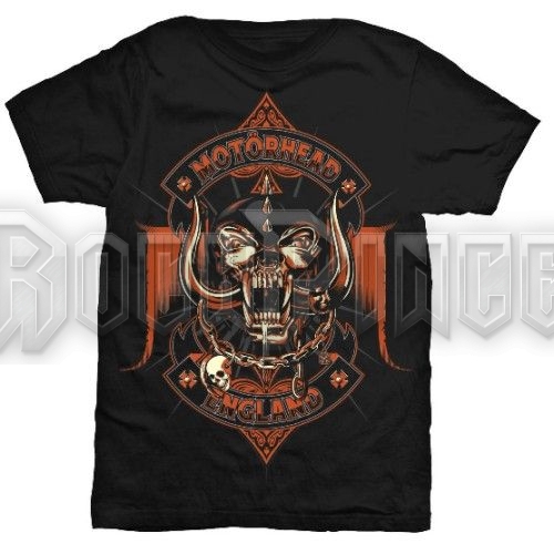 Motörhead - Orange Ace - unisex póló - MHEADTEE20MB