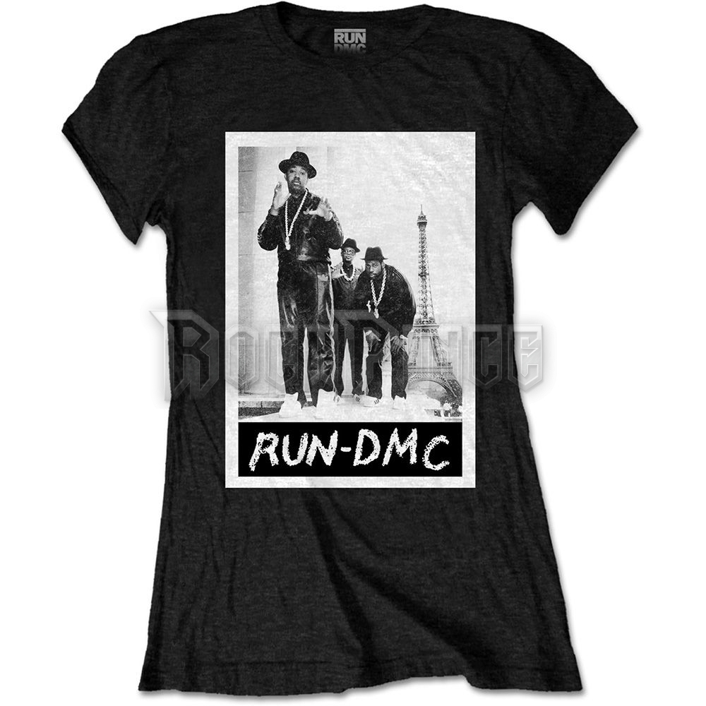 Run DMC - Paris Photo - női póló - RDMCTS09LB