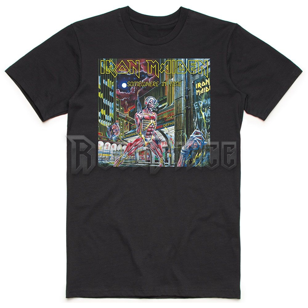 Iron Maiden - Somewhere in Time Box - unisex póló - IMTEE82MB