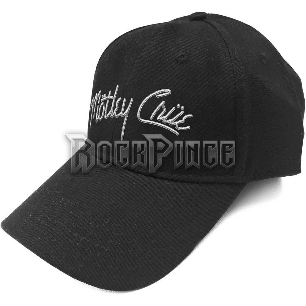 Mötley Crüe - Logo (Sonic Silver) - baseball sapka - MOTSSCAP02B