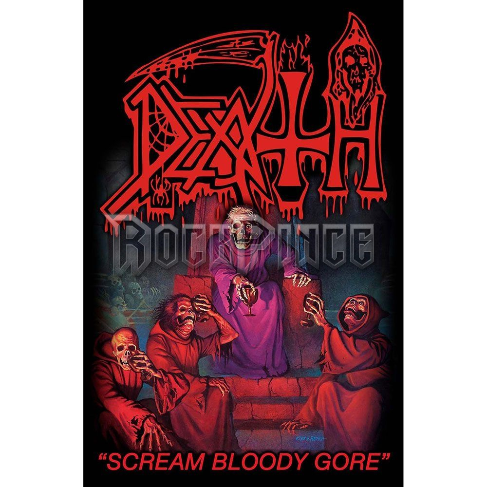 Death: Scream Bloody Gore - Textil poszter / Zászló - TP034