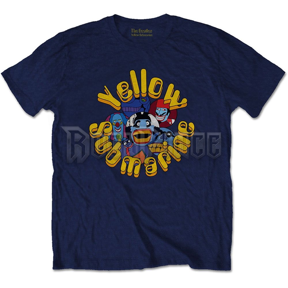 The Beatles - Yellow Submarine Baddies - unisex póló - YSTS16MN