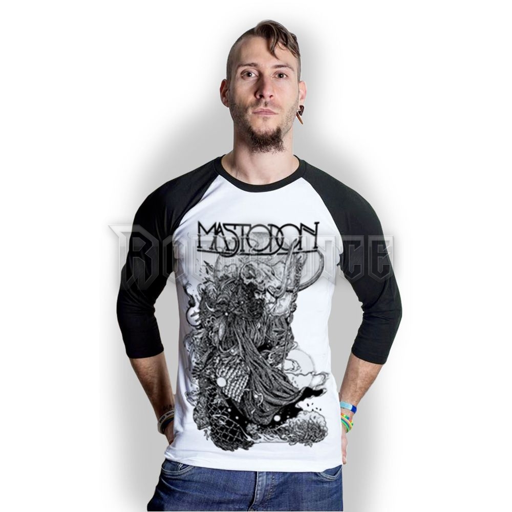 Mastodon - Hermit - unisex raglán ujjú póló - MASRL01MW