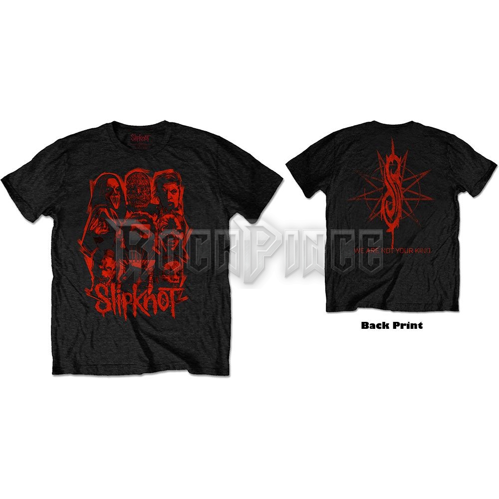 Slipknot - WANYK Red Patch - unisex póló - SKTS48MB