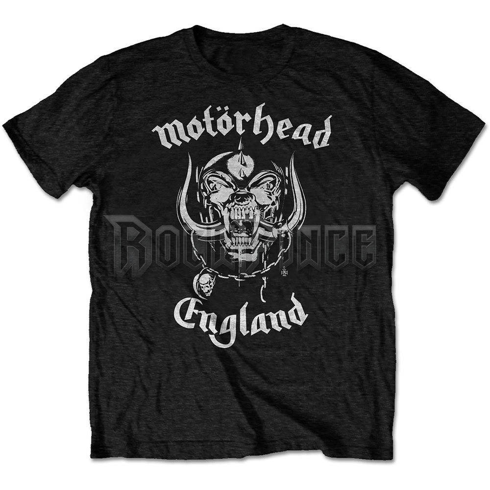 Motörhead - England - unisex póló - MHEADTEE53MB