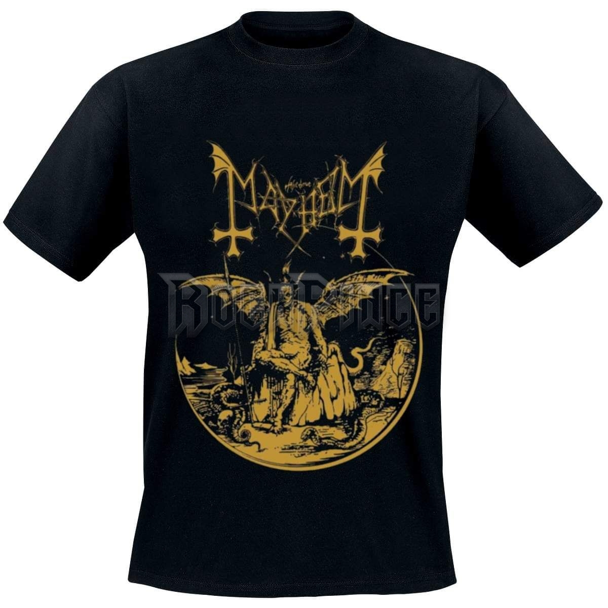 Mayhem - Daemon (Gold) - 1480 - UNISEX PÓLÓ