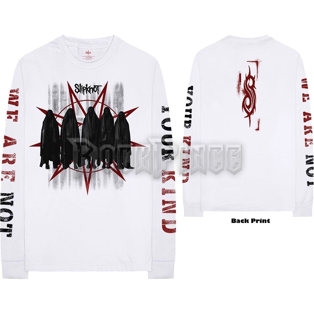 Slipknot - Shrouded Group - unisex hosszú ujjú póló - SKLST54MW