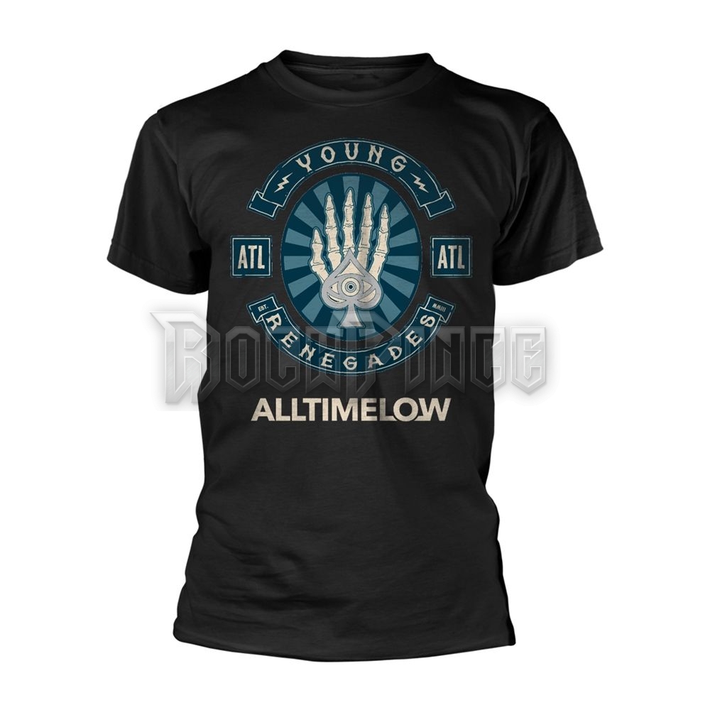 ALL TIME LOW - SKELE SPADE - Unisex póló - PHD11009