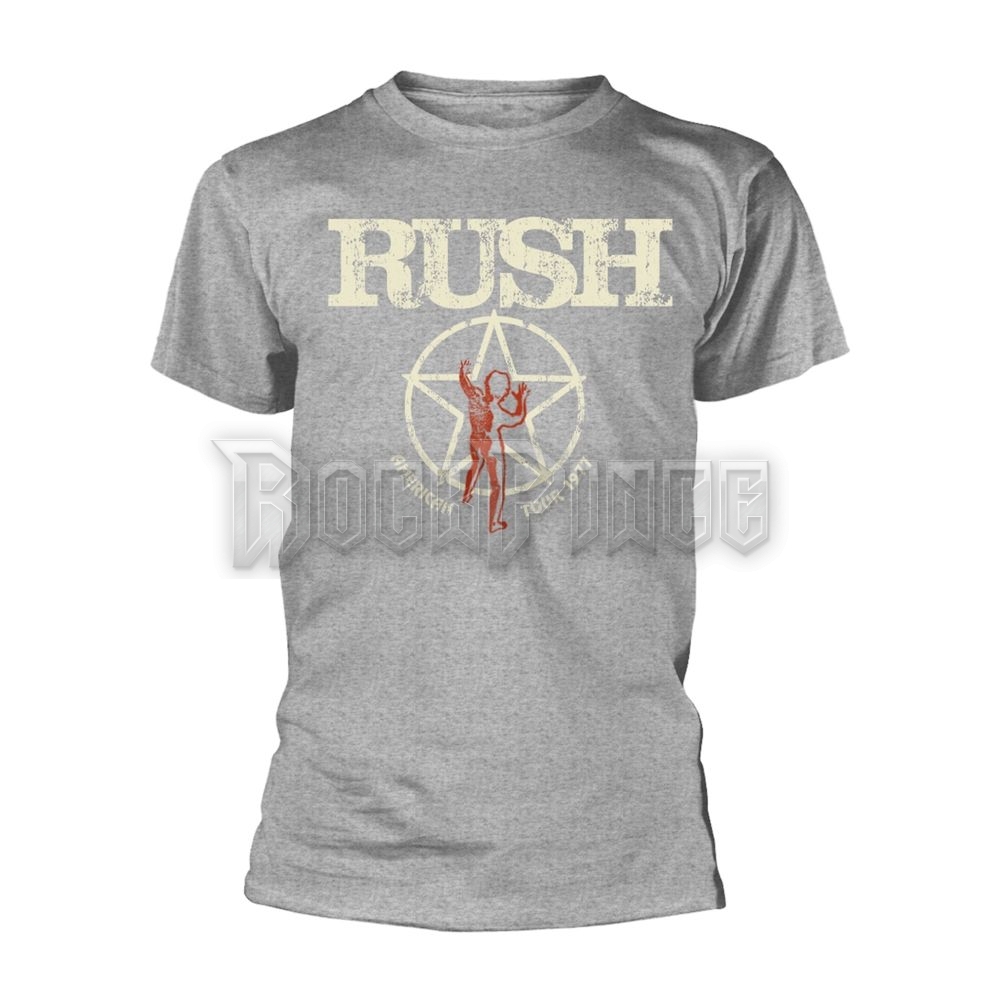 RUSH - AMERICAN TOUR 1977 (SPORT GREY) - BILMAR00676GREY