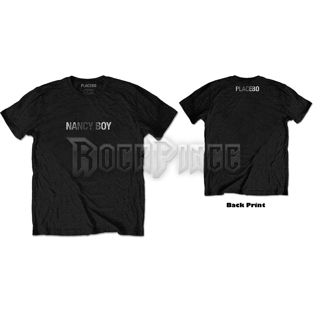 Placebo - Nancy Boy - unisex póló - PLACTS01MB