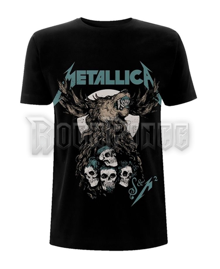 METALLICA - S AND M2 SKULLS - Unisex póló - PHDMTLTSBS&M