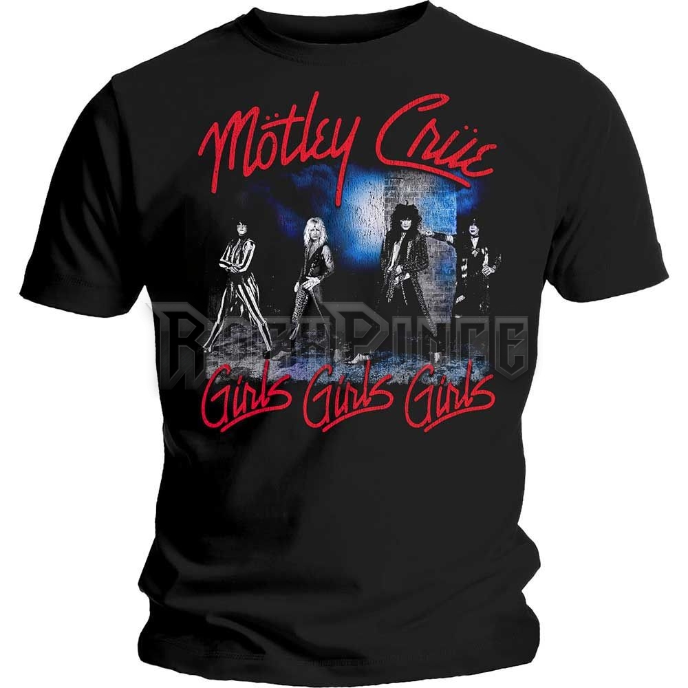 MÖTLEY CRÜE - SMOKEY STREET - unisex póló - MOTTEE31MB