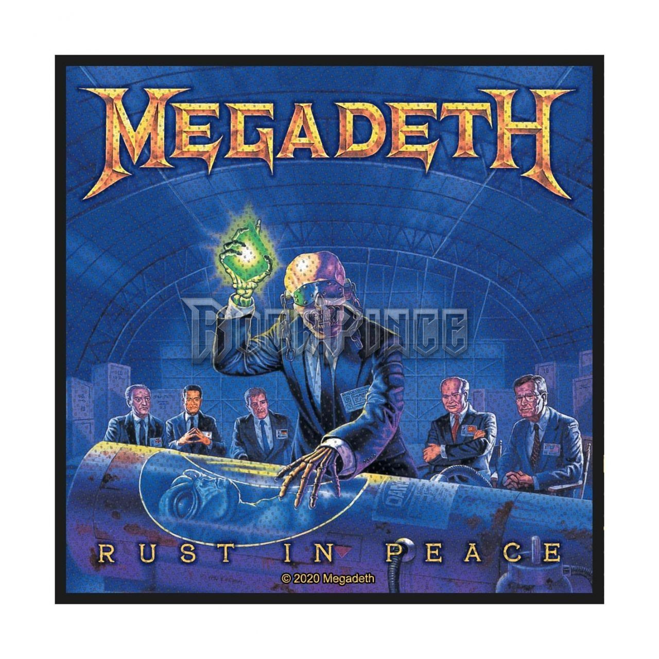 Megadeth - Rust In Peace - kisfelvarró - SP3151