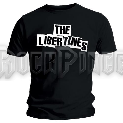 The Libertines - Logo - unisex póló - LIBTEE02MB