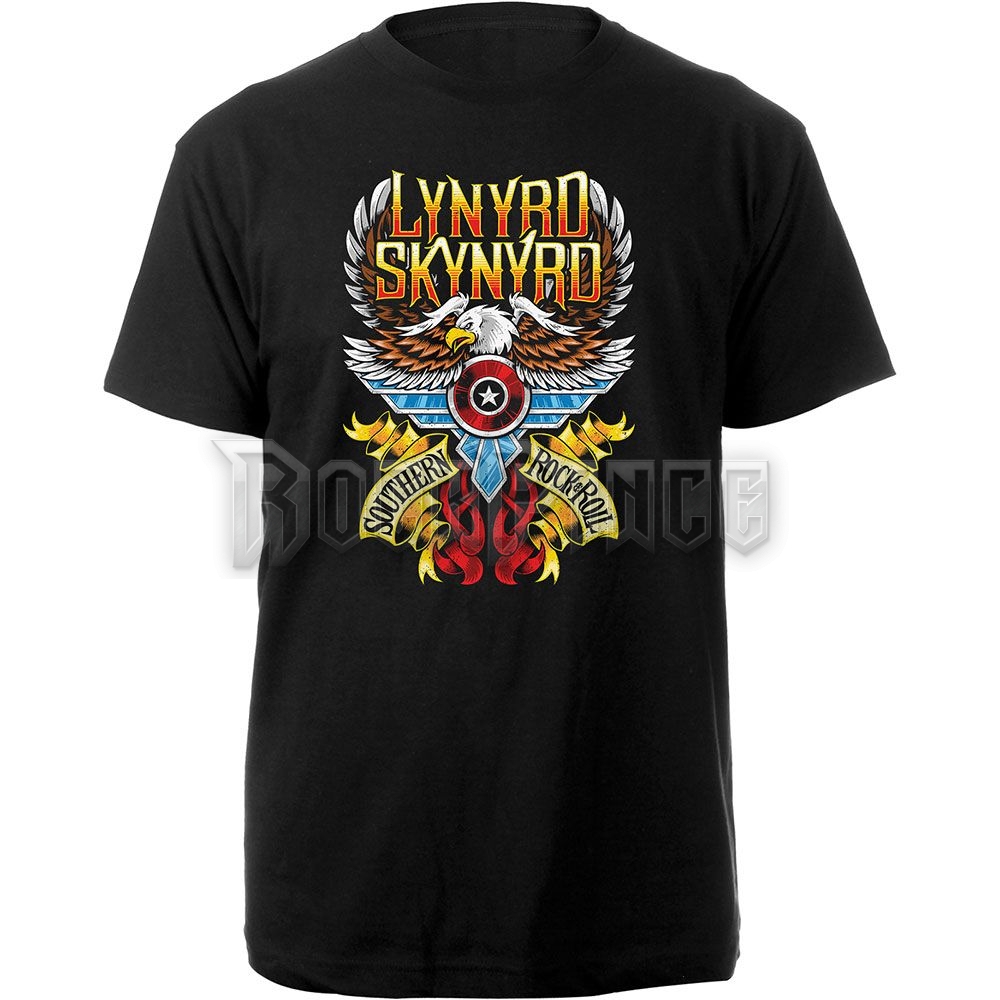 Lynyrd Skynyrd - Southern Rock & Roll - unisex póló - LSTS02MB