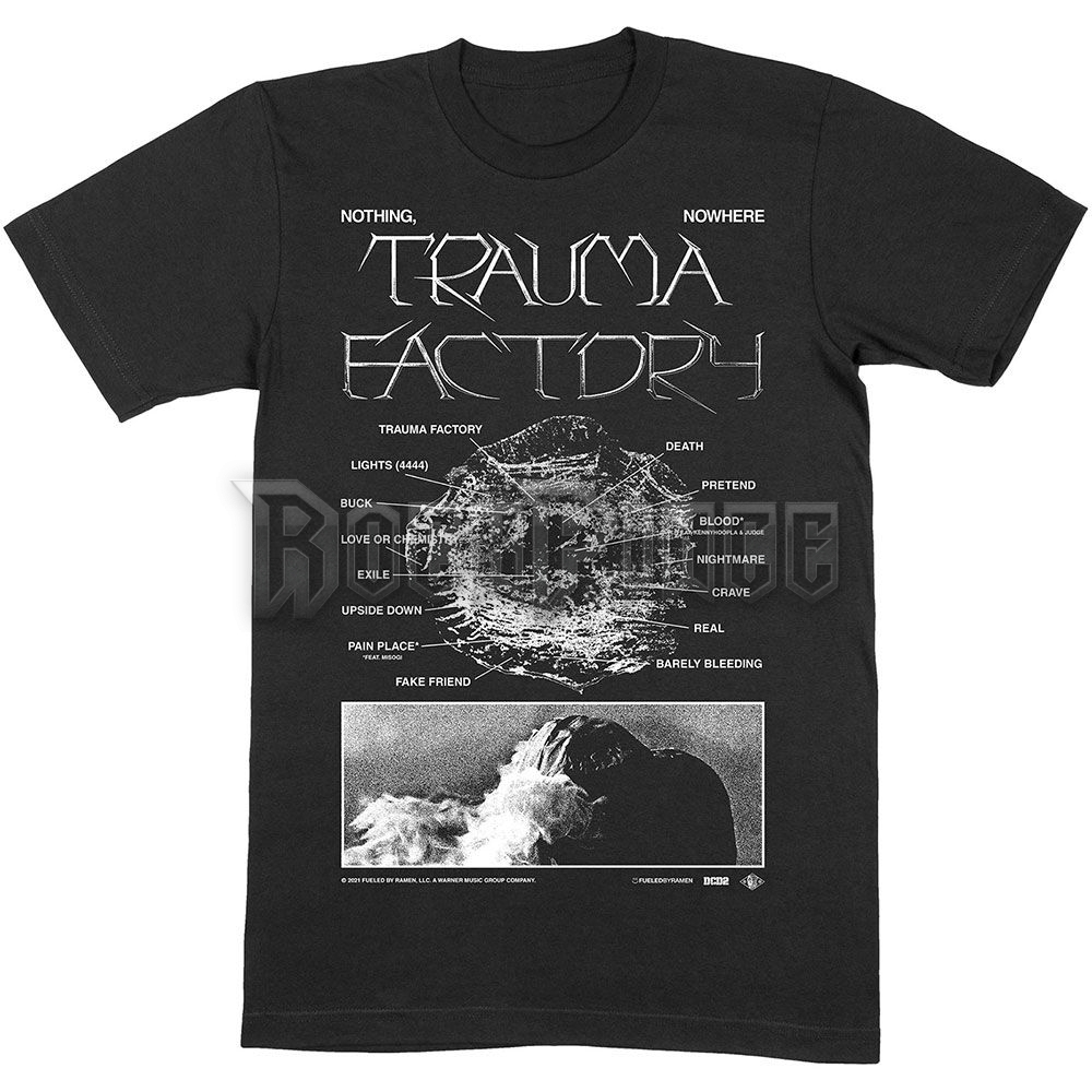 Nothing,Nowhere - Trauma Factor V.2 - unisex póló - NNTS02MB